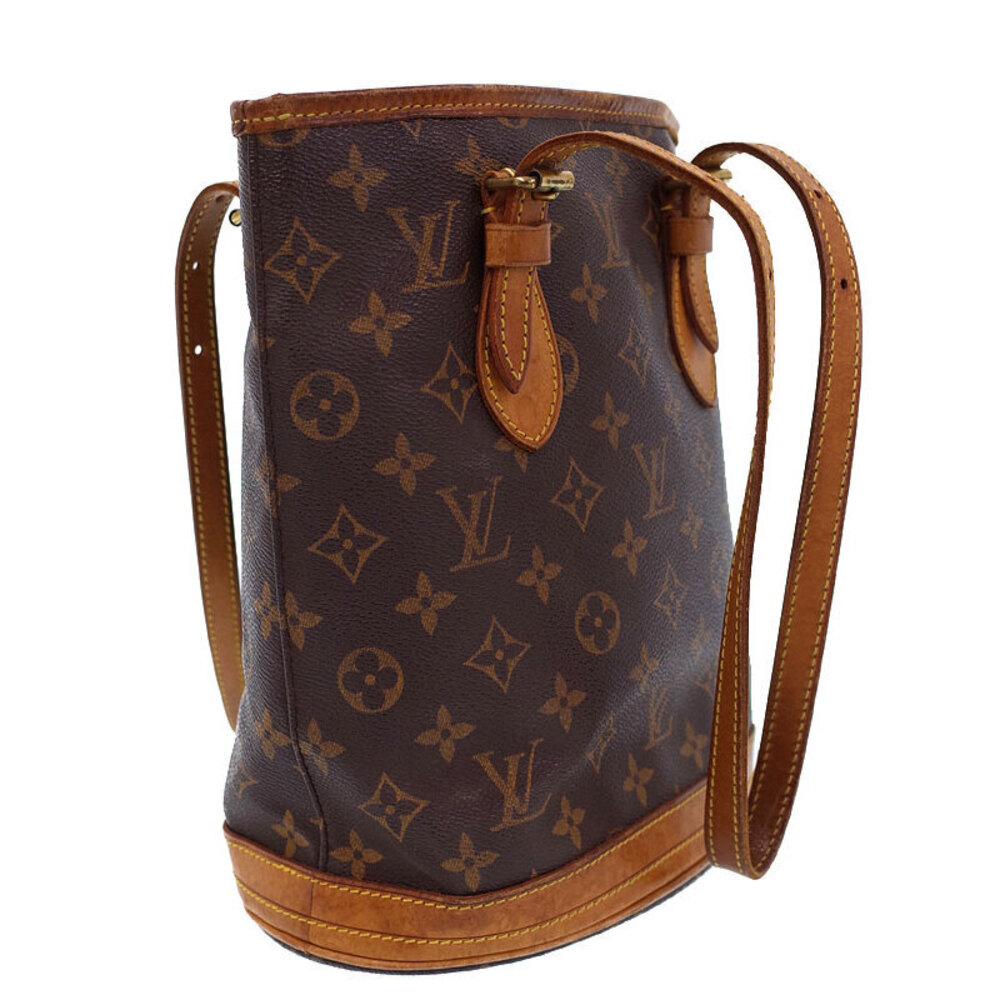 Louis Vuitton Monogram Bucket Shoulder Bag - Picture 2 of 8